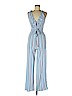 Urban Heritage 100% Polyester Blue Jumpsuit Size S - photo 1