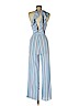 Urban Heritage 100% Polyester Blue Jumpsuit Size S - photo 2