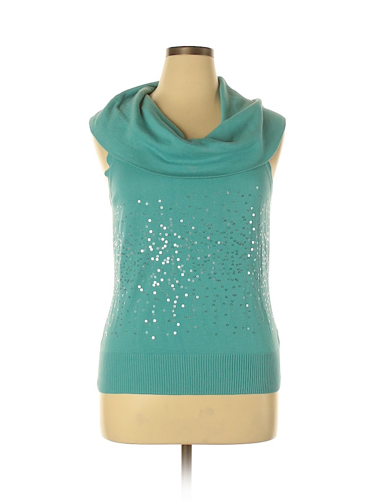 Apt. 9 Blue Pullover Sweater Size XL - photo 1