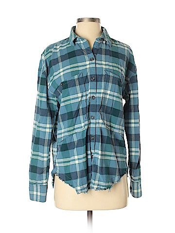 Free People Long Sleeve Button-Down Shirt (view 1)