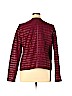 The Limited 100% Polyurethane Burgundy Faux Leather Jacket Size XL - photo 2