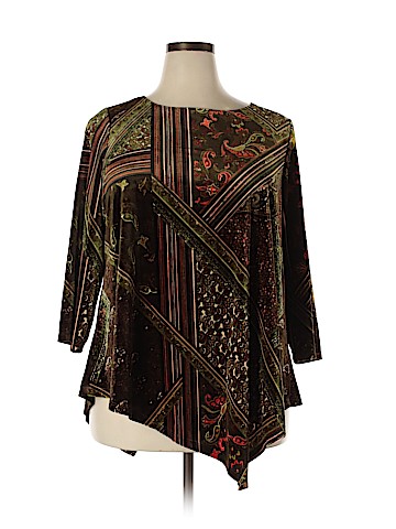 Avenue 3/4 Sleeve Blouse (view 1)