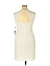 Adrianna Papell 100% Polyester White Cocktail Dress Size 14 - photo 2