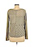 Free People 100% Cotton Green Long Sleeve T-Shirt Size M - photo 2