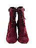 Saks Fifth Avenue Burgundy Ankle Boots Size 7 - photo 2