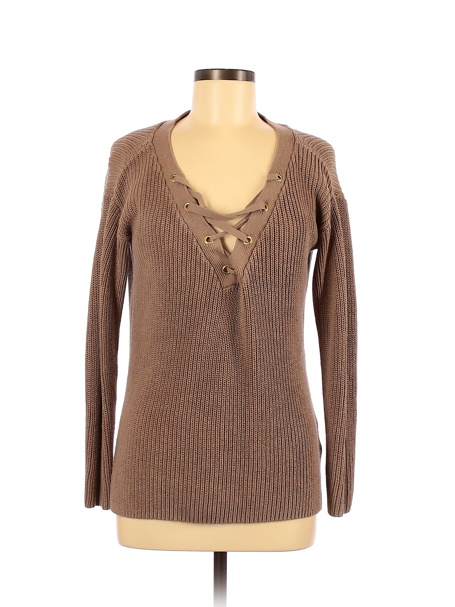 Guess Women Brown Pullover Sweater M | eBay