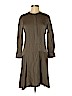 Theory 100% Silk Gold Casual Dress Size 6 - photo 1