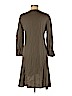 Theory 100% Silk Gold Casual Dress Size 6 - photo 2