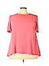 Vince Camuto Pink Short Sleeve Blouse Size XL - photo 1