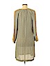Tory Burch 100% Silk Tan Casual Dress Size 6 - photo 2