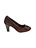 Clarks Brown Heels Size 7 (wide) - photo 1