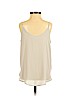 Lush 100% Polyester Gray Sleeveless Blouse Size S - photo 2