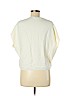 Uniqlo 100% Cotton Ivory Short Sleeve Blouse Size S - photo 2