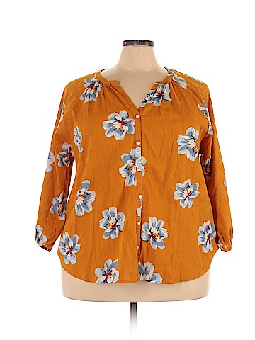 Old Navy 3/4 Sleeve Blouse (view 1)