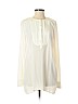 Vince. 100% Rayon Ivory Long Sleeve Blouse Size S - photo 1