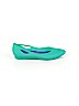 Crocs Green Flats Size 6 - photo 1