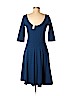 Leota Blue Casual Dress Size M - photo 2