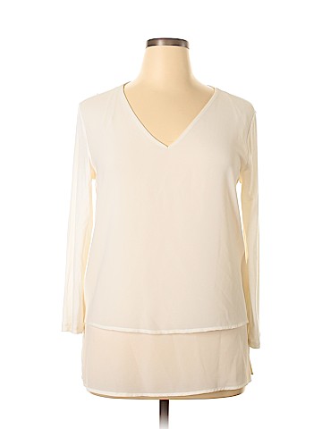 MICHAEL Michael Kors Long Sleeve Blouse (view 1)