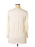 MICHAEL Michael Kors 100% Polyester White Long Sleeve Blouse Size L - photo 2