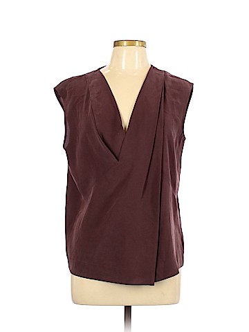 Classiques Entier Sleeveless Silk Top (view 1)