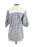 Thierry Colson 100% Cotton White Short Sleeve Blouse Size XS - photo 2
