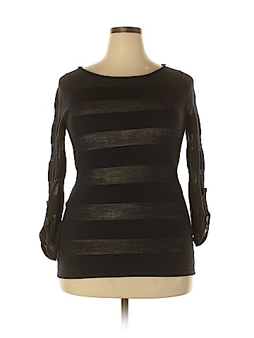 Ann Taylor LOFT 3/4 Sleeve Top (view 1)