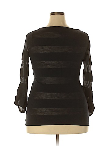 Ann Taylor LOFT 3/4 Sleeve Top (view 2)