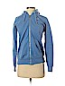 Nike 100% Cotton Blue Zip Up Hoodie Size S - photo 1