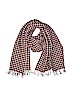 J.Crew Houndstooth Burgundy Scarf One size - photo 1