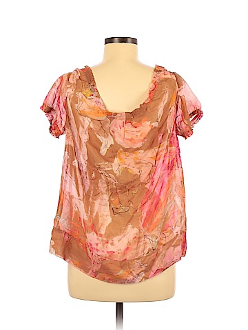 Diane von Furstenberg Short Sleeve Blouse (view 2)