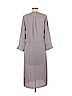 Halston Heritage 100% Polyester Gray Casual Dress Size 6 - photo 2