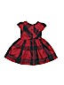 Ralph Lauren 100% Polyester Checkered-gingham Red Special Occasion Dress 12-18 MO / 18 MO - photo 2
