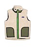 Patagonia 100% Polyester Green Vest Size 10 - photo 1