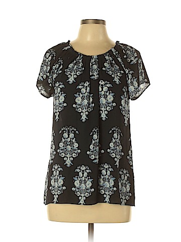 Ann Taylor LOFT Outlet Short Sleeve Blouse (view 1)