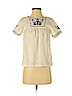 Madewell White Short Sleeve Blouse Size XXS - photo 1