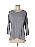AK Anne Klein Gray Sweatshirt Size M - photo 1