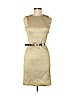 Michael Kors Gold Cocktail Dress Size 4 - photo 1
