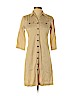 Ann Taylor 100% Cotton Tan Casual Dress Size 0 (petite) - photo 1