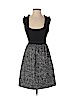 Rebecca Taylor 100% Polyester Black Casual Dress Size 0 - photo 1