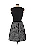 Rebecca Taylor 100% Polyester Black Casual Dress Size 0 - photo 2