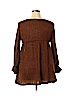 Coeur De Vague Brown Pullover Sweater Size XL - photo 2