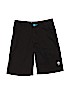 Vans 100% Polyester Black Cargo Shorts Size 12 - photo 1