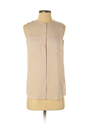 Theory Sleeveless Silk Top (view 1)