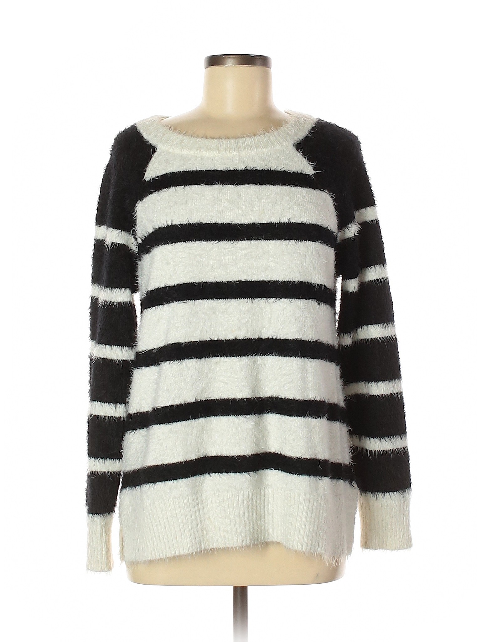 Ann Taylor LOFT Women Ivory Pullover Sweater M | eBay