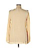 Suzanne Betro 100% Rayon Tan Long Sleeve Blouse Size 1X - photo 2