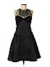 Milly 100% Polyester Black Cocktail Dress Size 6 - photo 1