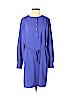 Ann Taylor LOFT 100% Polyester Purple Casual Dress Size S (petite) - photo 1
