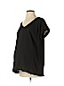 Motherhood 100% Polyester Black Short Sleeve Blouse Size XS - photo 1