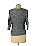 DKNY 100% Viscose Green 3/4 Sleeve Top Size L - photo 2
