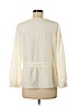 Ann Taylor LOFT 100% Polyester Ivory Long Sleeve Blouse Size M - photo 2